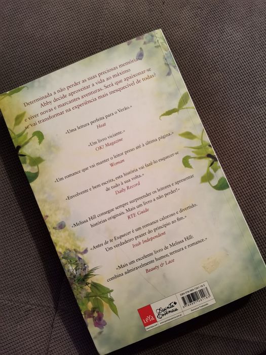 Livro Antes de te Esquecer