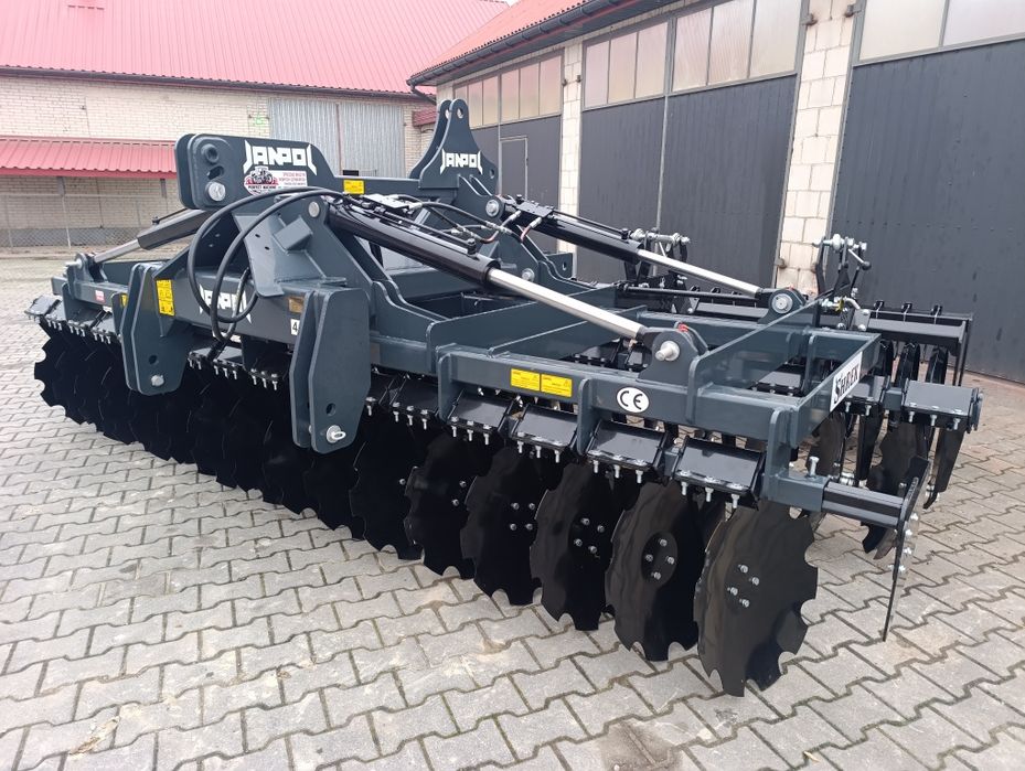 Janpol Shrek brona talerzowa talerzowka 4m 4.5m 5m 5.5m 6m  strong