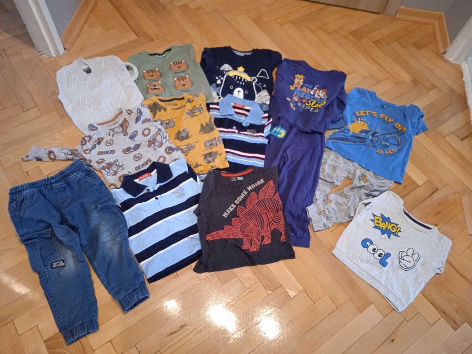 zestaw ubrań dla chłopca 104