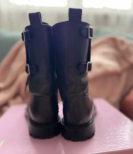 Damskie buty a'la wojskowe marki INCH2- rozm 38