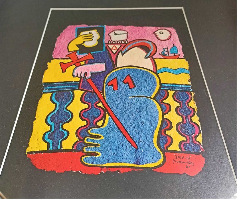 Litografia José de Guimarães 5