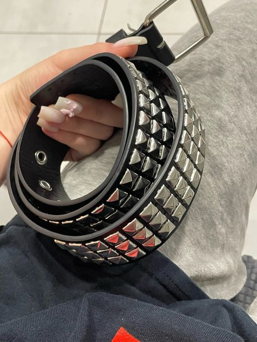 ремень y2k ремінь y2k ремень pyraminds