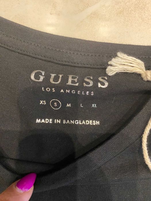 Koszulka damska guess czarna rozmiar S