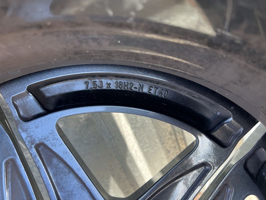 Alufelgi lato Mercedes c w206 AMG 18 5x112 nowy model opony pirelli