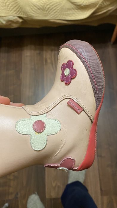 Ecco детские зимние ботинки 23 размер