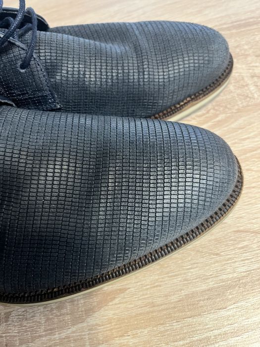 Półbuty męskie Bullboxer Premium – skóra, granatowe, r. 43
