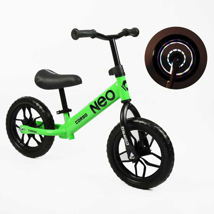 Велобіг ,беговел, від 2років колеса піна ,світло коліс