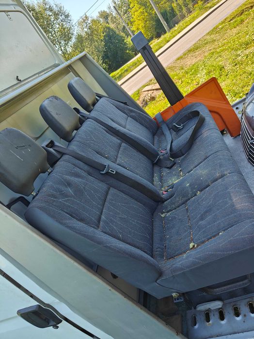 Rząd Foteli Fotele tylne Mercedes Sprinter Lt