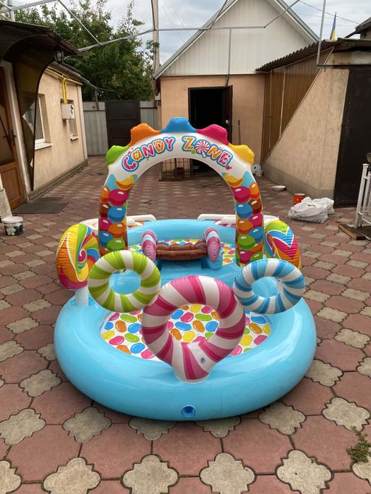 Надувний дитячий басейн-ігровий центр Candy Zone, 3 м
