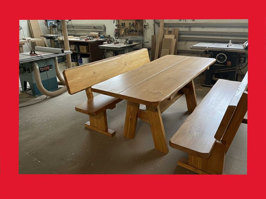 PRODUCENT | Góralskie Meble Ogrodowe z litego drewna | meble do ogrodu | komplet GÓRAL