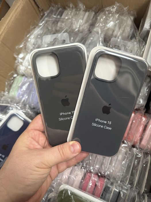 Чохол айфон 15, silicone case iphone 15