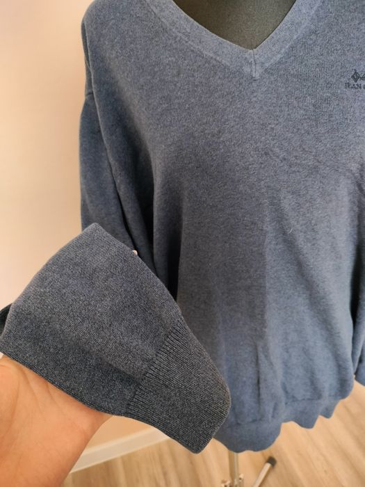 Granatowy męski sweter Jean Paul XXL