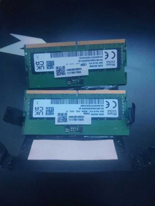 Оперативна пам’ять DDR5 16GB (2×8GB) SK hynix 2666MHz для ноутбука