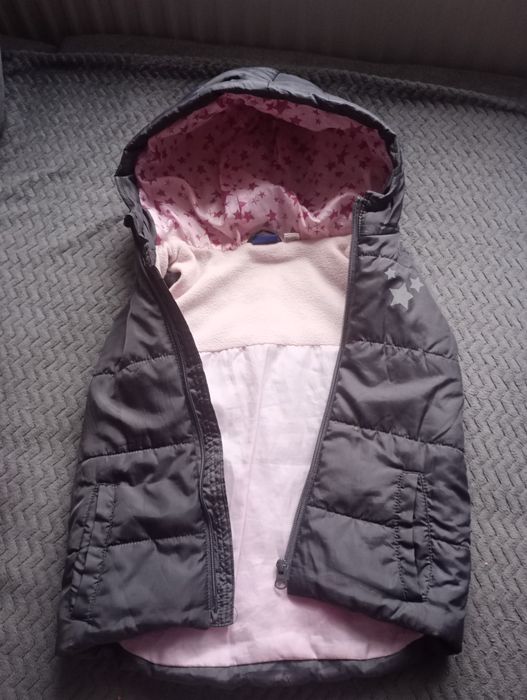 Kamizelka bezrękawnik dziewczęcy