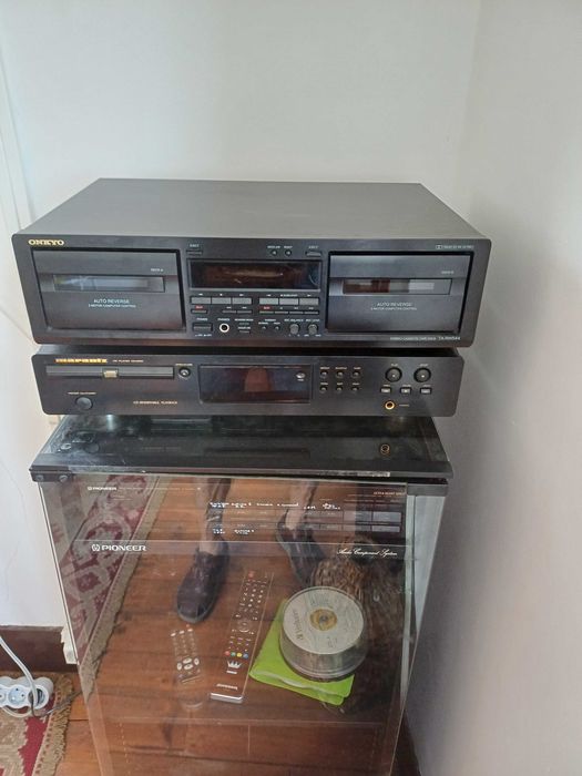 Onkyo TA-RW 544  Tape Deck Cassetes  2xleitura + 2x gravação