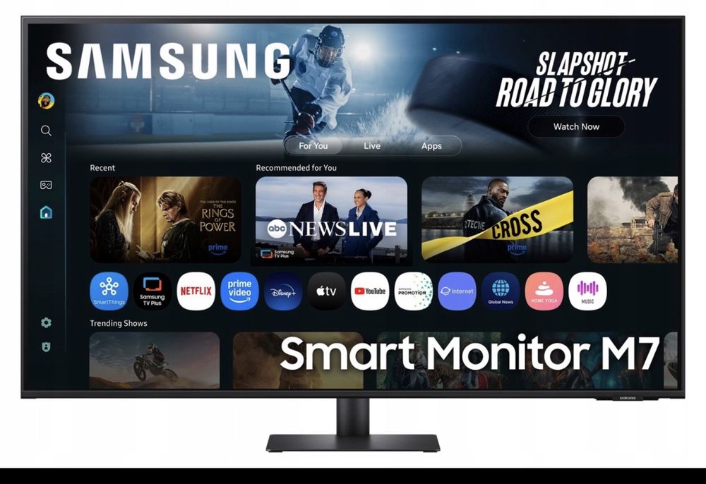 Samsung M7 M70F monitor komputerowy 109,2 cm (43") 3840 x 2160 px 4K Ult...