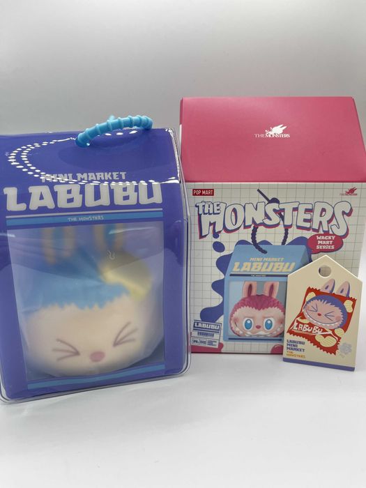 Labubu The Monsters Wacky Mart Squishy Charm | Chips