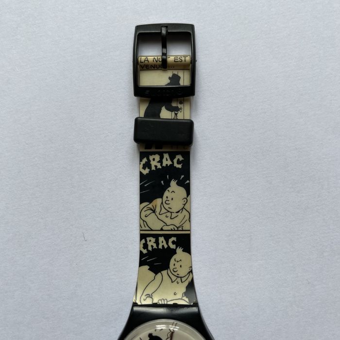 Swatch edicao especial Happy Birthday Tintin 75 anos