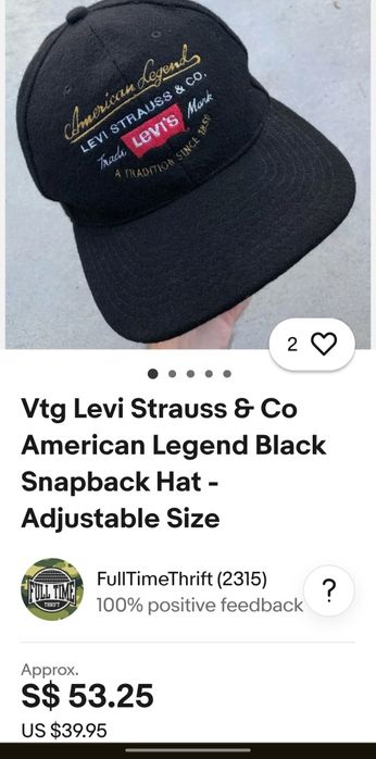 Levi's , бейсболка , кепка