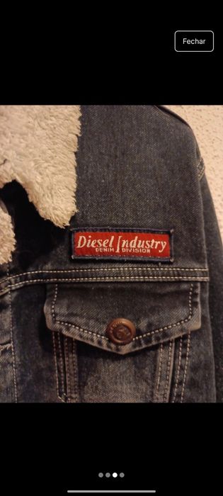 casaco de ganga da diesel