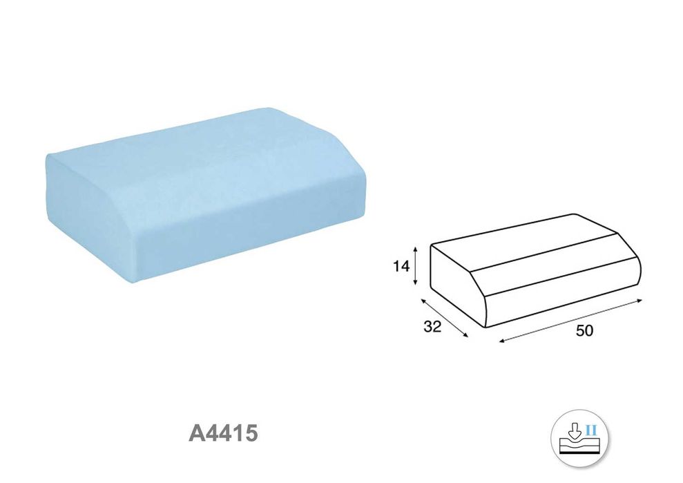 Almofada em Cunha para massagens e fisioterapia