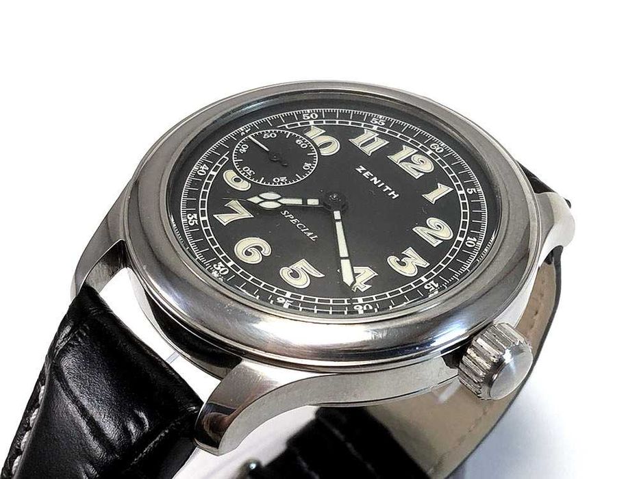 ZENITH , мужские наручные часы, милитари стиль