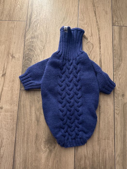 Вʼязаний светрик на собаку