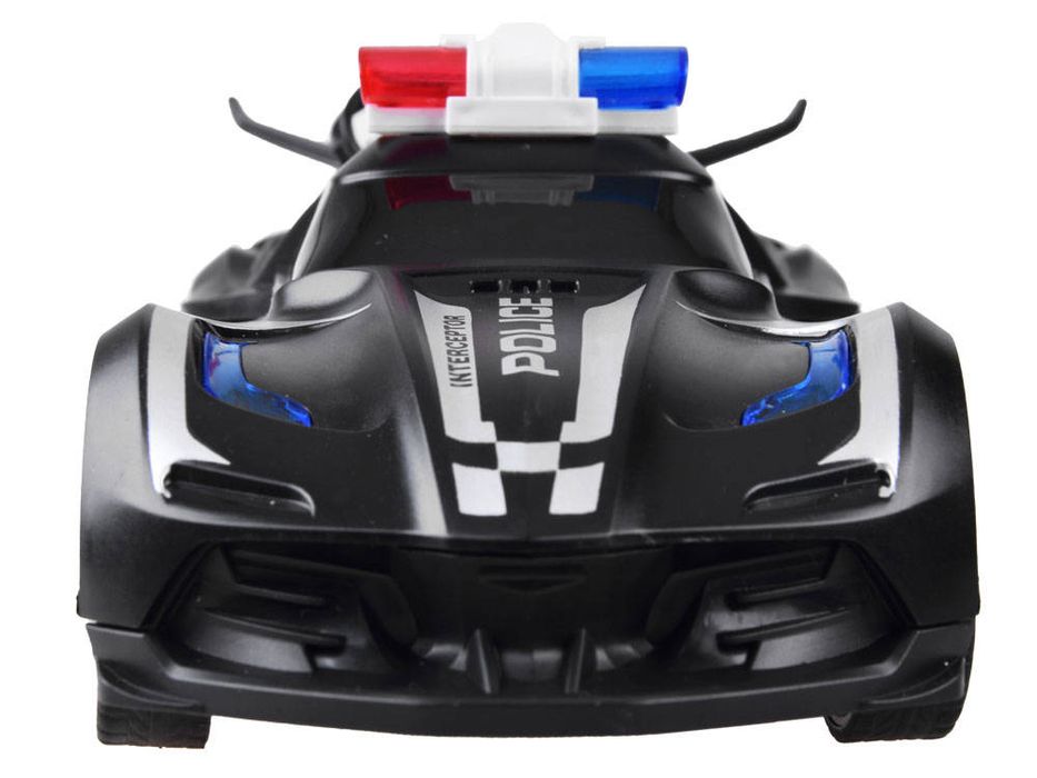 Auto Zdalnie Sterowane Policja Dym Światło Rc0596