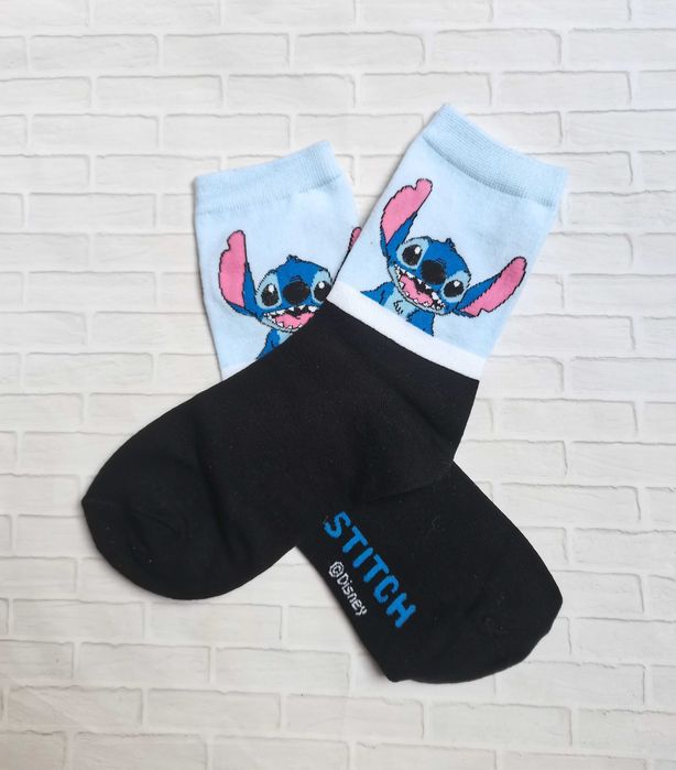 Urocze skarpetki Stitch (Lilo & Stitch, Disney) - rozm. 35-42. Nowe