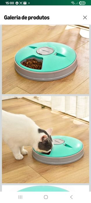 Alimentador automático para cães/gatos