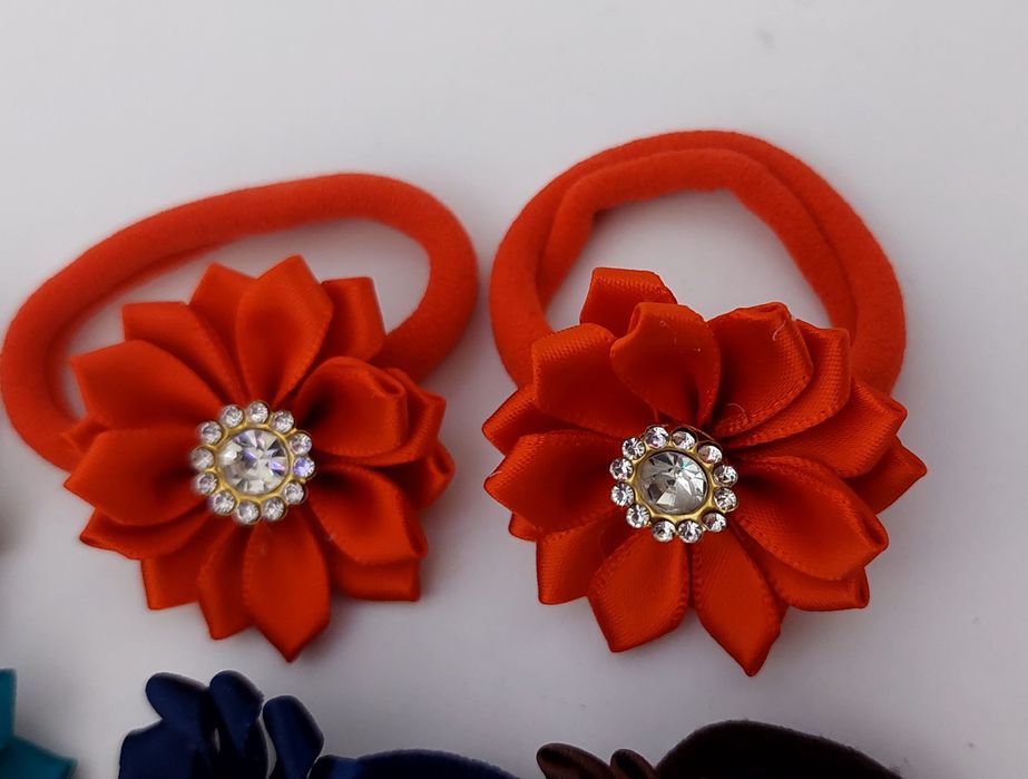 Набір квіткових резинок для волосся (20 шт.)