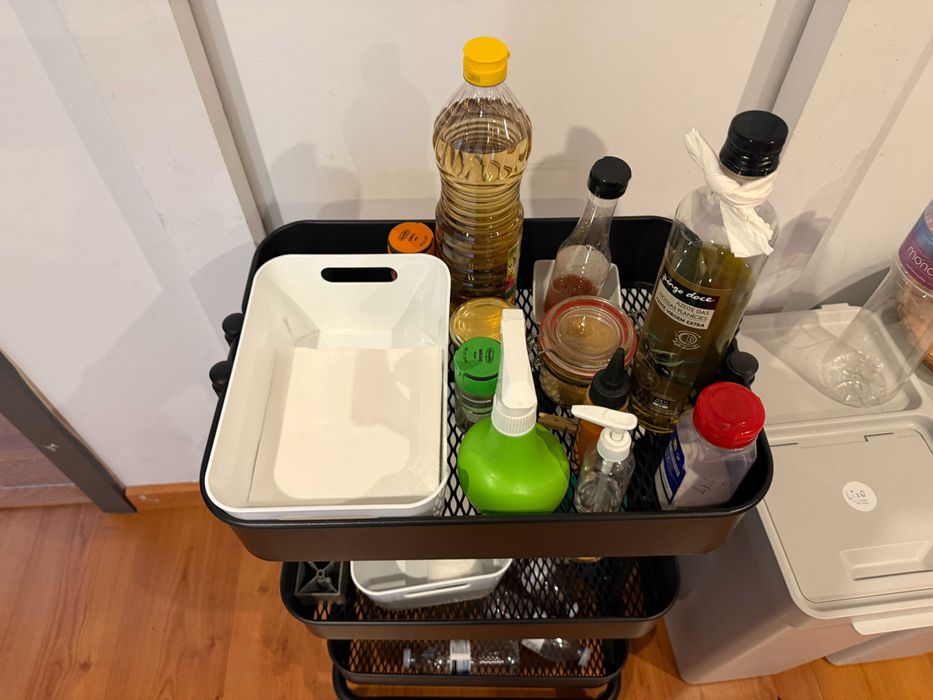 Carrinho de Cozinha IKEA com 3 prateleiras