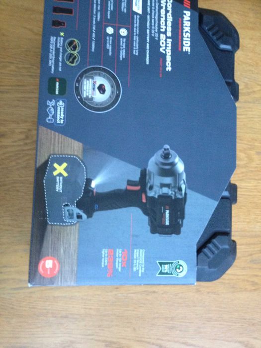 PARKSIDE PERFORMANCE PASSP 20-Li  klucz udarowy 20 V bateria ładowarka