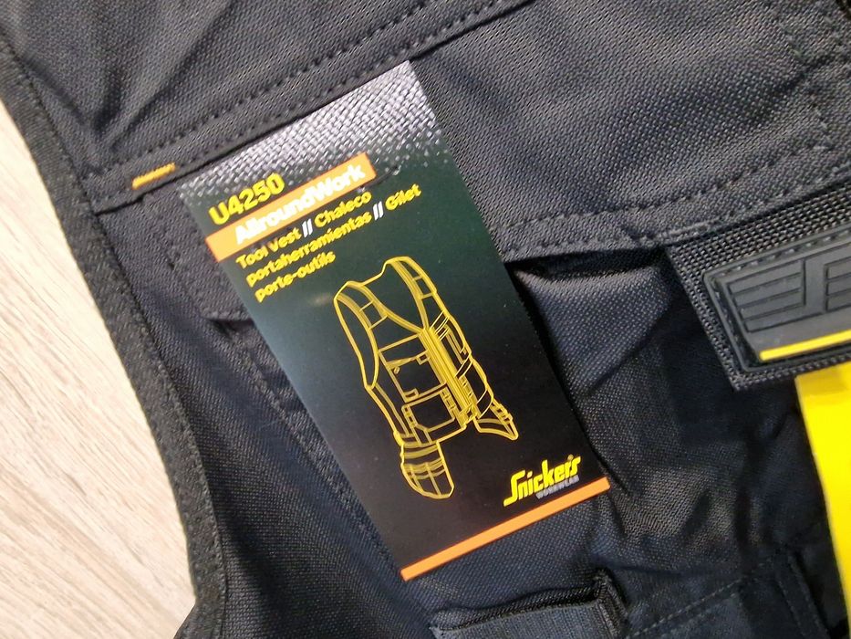 Wysyłka inpost Gratis! Snickers 4250 kamizelka narzędziowa rozm L