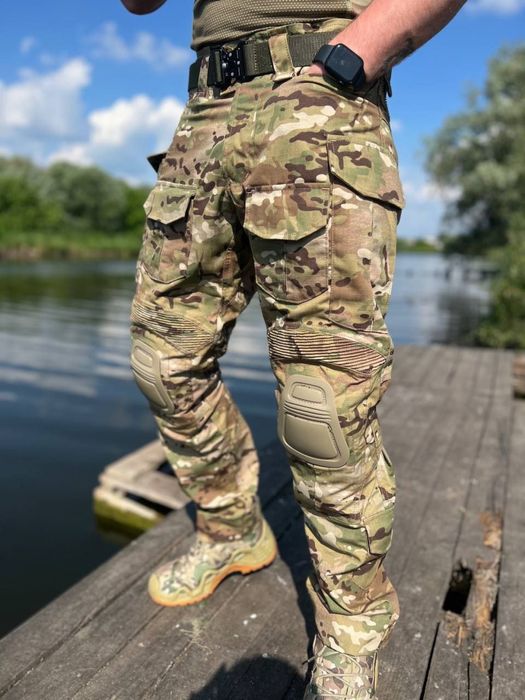 Тактичні штани з наколінниками IDOGEAR G3 мультикам оригінал S-2XL