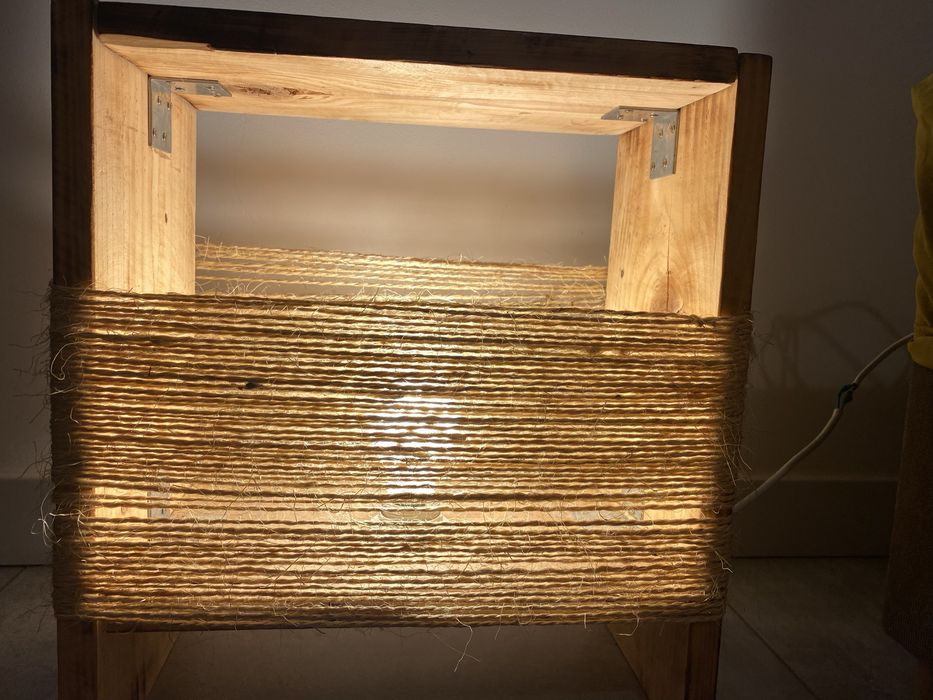 Lampka rustykalna (hand made)