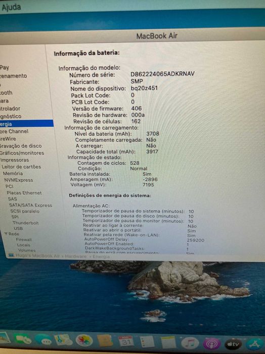Macbook Air Mid 2012 com Apple Mouse