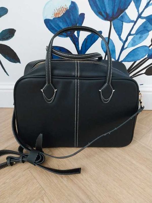 Torba, torebka na ramię i do ręki czarna duża, H&M, nowa z metką.