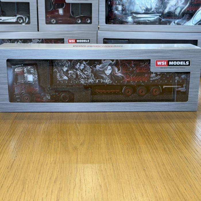 Model 1:50 WSI Scania S Highline 4x2 + naczepa