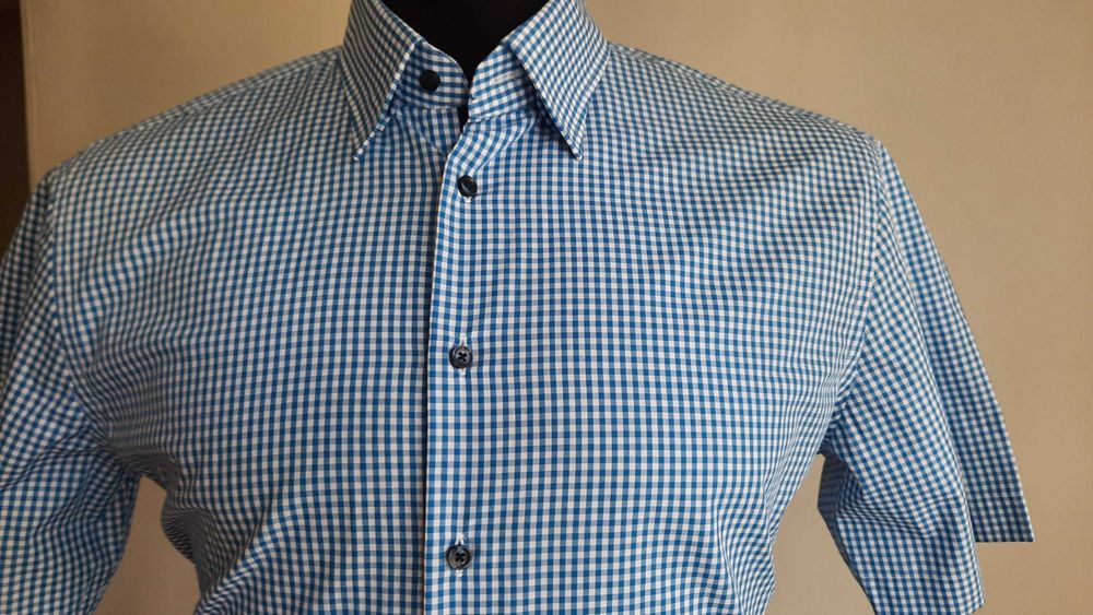 мужская рубашка CHRISTIAN BERG 16,5/42 modern fit   (короткий рукав)