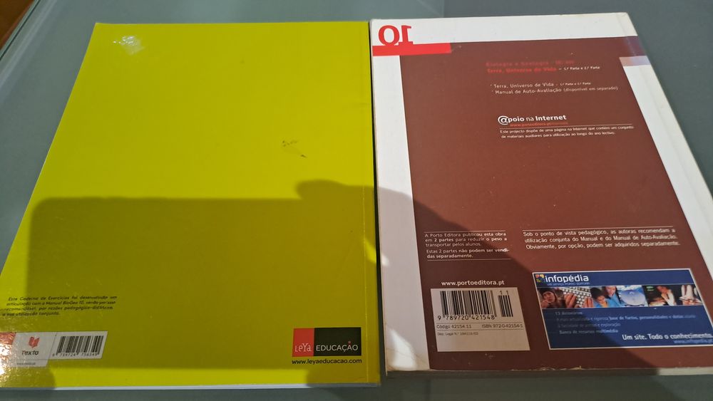 Manual aluno e caderno atividades biogeo 10 biologia 10