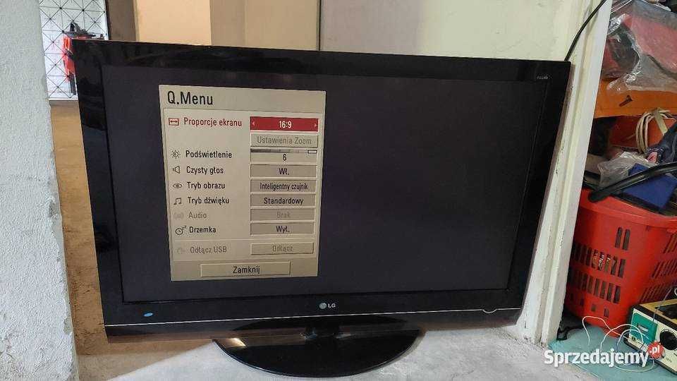 Telewizor LCD marki LG 42 cale model 42LG7000 płaski