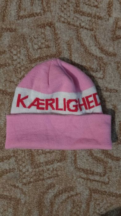 Czapka w stylu Kaerlighed na walentynki Miłość