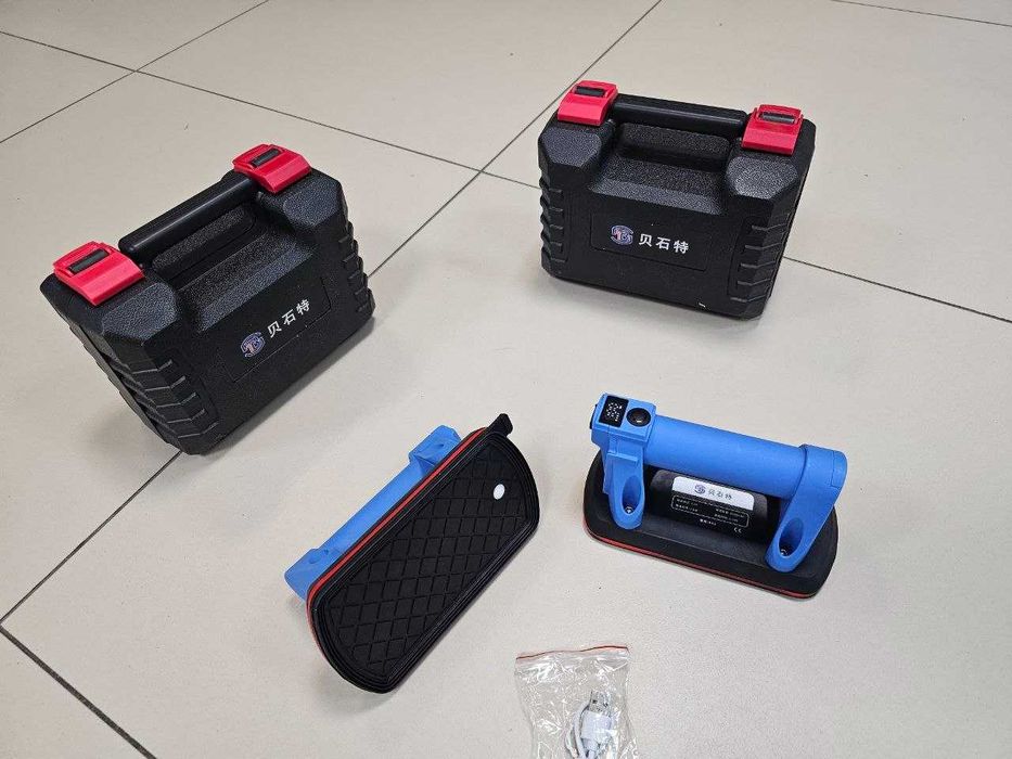 Присоска Minikit Black прямоугольная | 93мм х170мм с автоподкачкой, усиленной резиной + Кейс