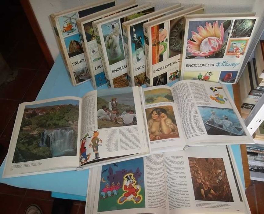 Enciclopédia Disney (1972) : coleção completa encadernada