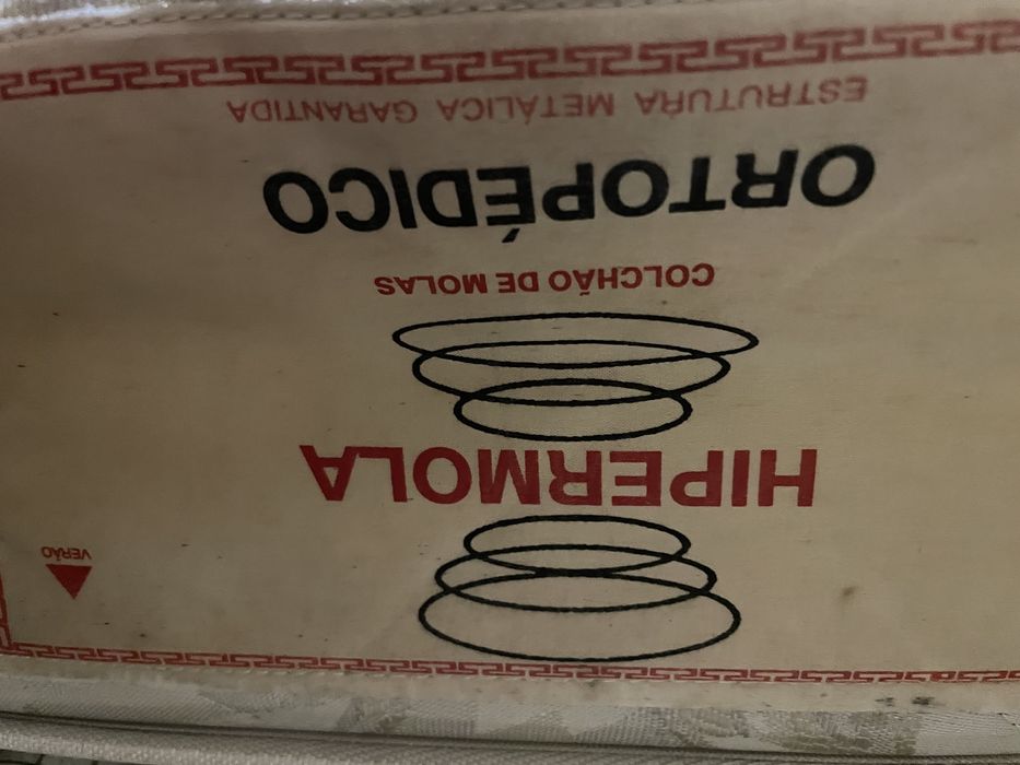 Colchão de casal ortopédico