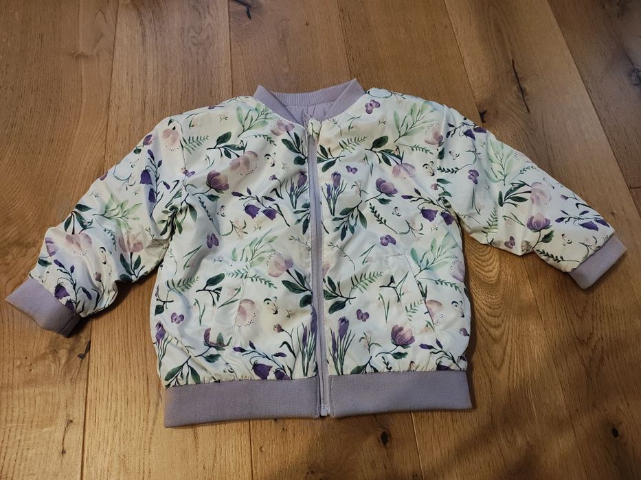 Dwustronna wiosenna przejściowa kurteczka