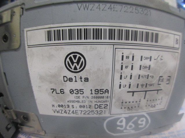 Rádio / auto-rádio VOLKSWAGEN Touareg (7L)