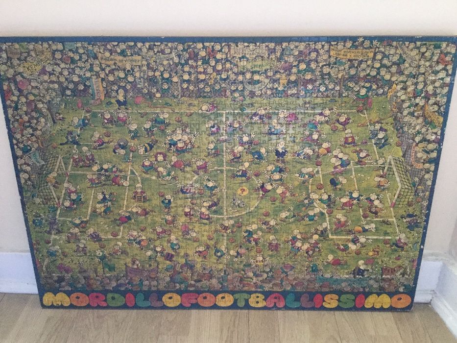 Quadro/Puzzle Mordillo Footeballissimo