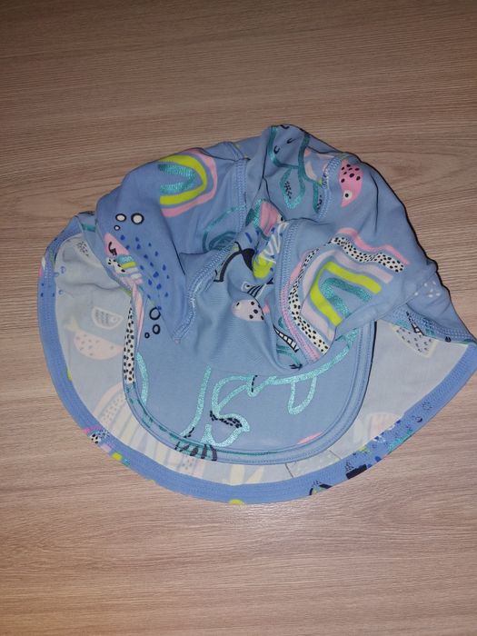 Czapka chustka kąpielowa na lato nad wodę Bluezoo